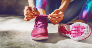 Participant enjoying Moray Leisure Centre FitLife programme